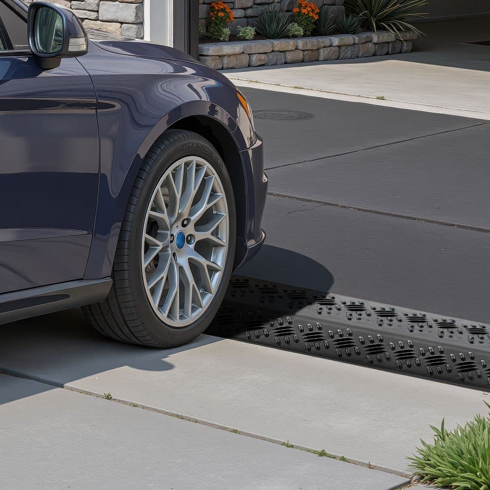 Kryt kabelu, nosnost 7 938 kg/nápravu, ochranný kryt kabelové hadice pro vysoké zatížení, kryt podlahového kabelu, pro oblasti s vysokou frekvencí chůze, pro vnitřní i venkovní použití, pro domácnost, kancelář, sklad, balení po 3 kusech