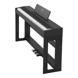 Vážené digitální piano, 88 kláves, plně vyvážené, elektrické klavírní klávesy s nábytkovým stojanem, napájecí adaptér, trojitý pedál, funkce nahrávání, 280 tónů, bezdrátové připojení, pro začátečníky, černé - miniatura 4