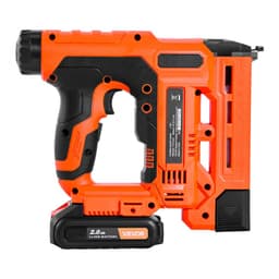 Akumulátorová hřebíkovačka Brad, hřebíkovačka 2 v 1, sponkovačka, 18 Gauge 32 mm, obsahuje 500 ks spon a 500 ks hřebíků, s baterií a nabíječkou, protiskluzová gumová rukojeť, pro kutilské projekty se dřevem - miniatura 4
