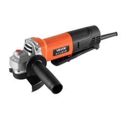 Úhlová bruska, elektrická bruska 114,3 mm, vysokorychlostní úhlové brusky s kabelem, 4,5 A, 12 000 ot./min. s nastavitelným krytem proti prachu pro broušení, řezání a odstraňování rzi kovů (kotouč není součástí balení) - miniatura 2