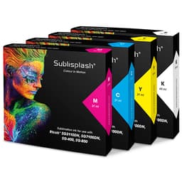 Sublisplash® pro Ricoh SG 3110DN/7100DN, SG 400/800, náplně 31/44 ml, různé barvy - miniatura 1