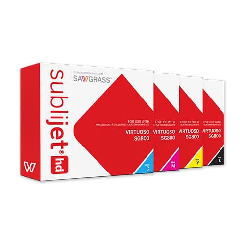SubliJet HD pro Virtuoso SG-800, kartuše 68 ml/75 ml, různé barvy