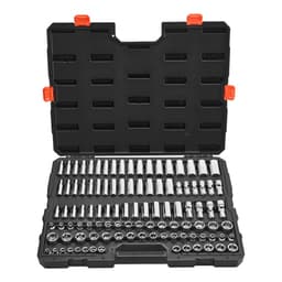 Sada nástrčných klíčů, 104 kusů, sada nástrčných klíčů 9,5 mm, metrická velikost od 6 do 24 mm, hluboké a standardní, sada nářadí pro mechaniky s úložným pouzdrem, chromovaná legovaná ocel CR-V, pro opravy automobilů - miniatura 4