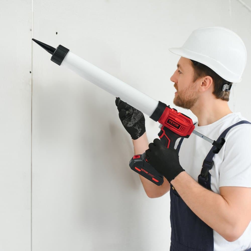 20V akumulátorová elektrická pistole na tmel 20oz/600ml se 4 nastavitelnými rychlostmi