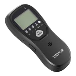 Detektor stěnových trámů, 5 v 1, elektronický detektor stěnových trámů s inteligentním senzorem, LCD displejem s vysokým rozlišením a zvukovým alarmem, pro střed a okraj kovu, AC dráty, trámy, trubky, černý - miniatura 4