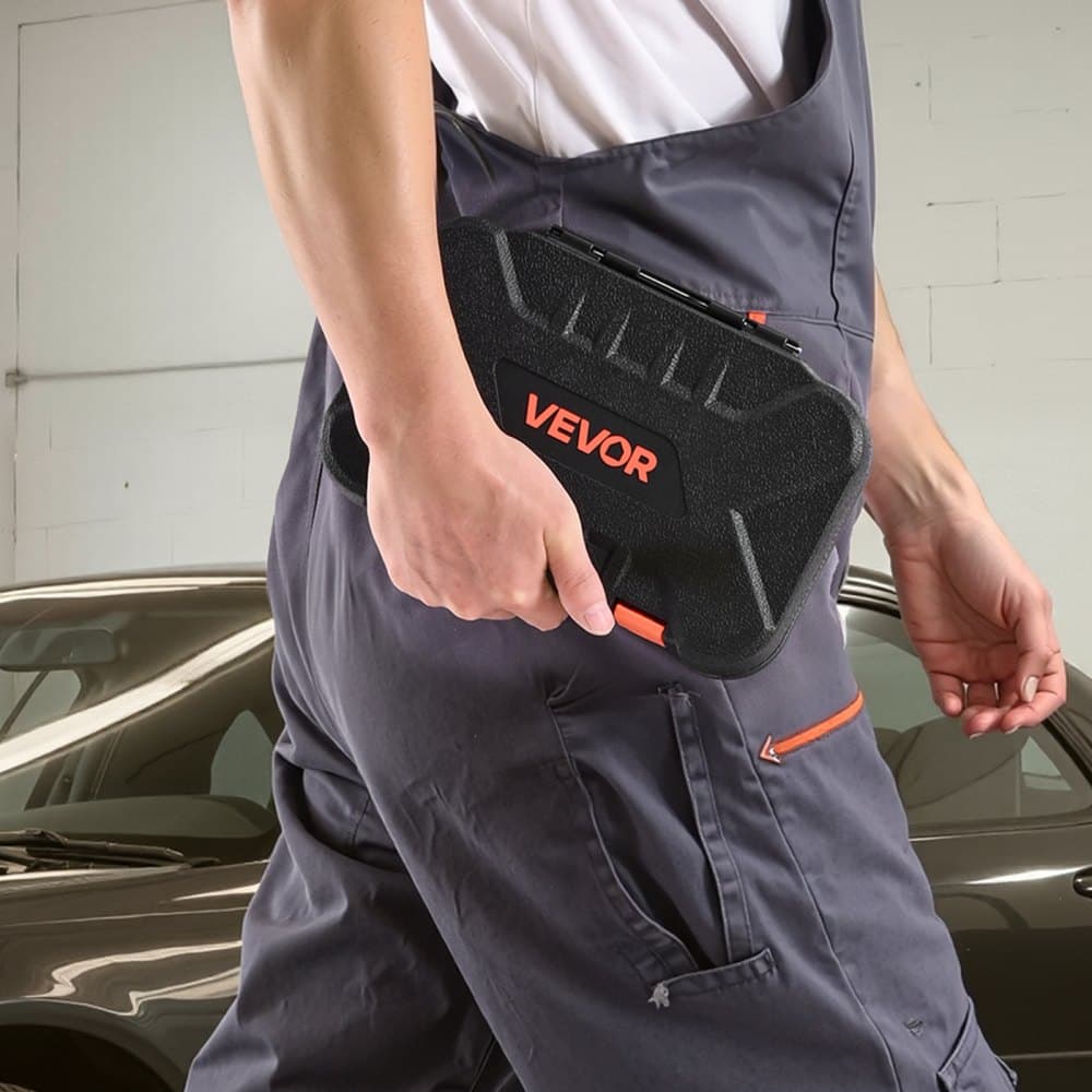 Sada nástrčných klíčů, 70 kusů, sada nástrčných klíčů a ráčny 6,4 mm, SAE a metrické, hluboké a mělké, sada nářadí pro mechaniky s bity, příslušenstvím a úložným pouzdrem, legovaná ocel CR-V, pro opravy automobilů