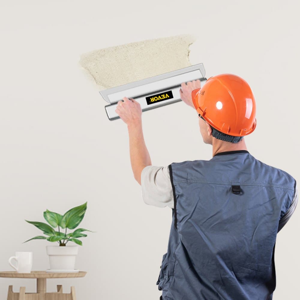 Kombinace stíracího nože na sádrokarton 25,4/40,6/61 cm, zednická lžíce na konečnou úpravu