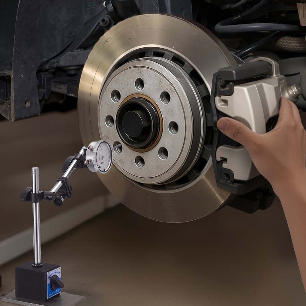 Úchylkoměr s číselníkovým testem, přesnost 0,03 mm, měřicí rozsah 0–25,4 mm, snadno čitelný velký číselník, profesionální pro měření vnitřního průměru, detekci házení, kontrolu rovinnosti