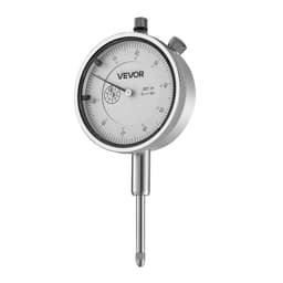 Úchylkoměr s číselníkovým testem, přesnost 0,03 mm, měřicí rozsah 0–25,4 mm, snadno čitelný velký číselník, profesionální pro měření vnitřního průměru, detekci házení, kontrolu rovinnosti - miniatura 3