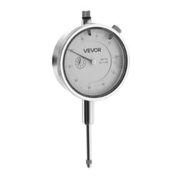 Úchylkoměr s číselníkovým testem, přesnost 0,03 mm, měřicí rozsah 0–25,4 mm, snadno čitelný velký číselník, profesionální pro měření vnitřního průměru, detekci házení, kontrolu rovinnosti - miniatura 12