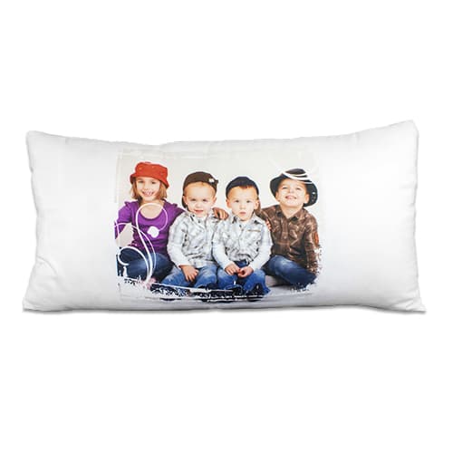 Povlaky na polštáře Sublistar® bílé s hladkým povrchem, 100% polyester-mikrovlákno, rozměr 80 x 40 cm, 10 ks/balení, 200 ks/karton