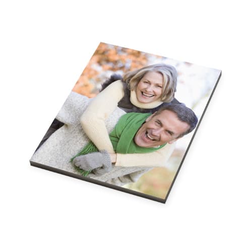 Fotopanel ChromaLuxe MDF, lesklá bílá, 280 x 355 x 16 mm, barva rámu černá, 9 ks/karton