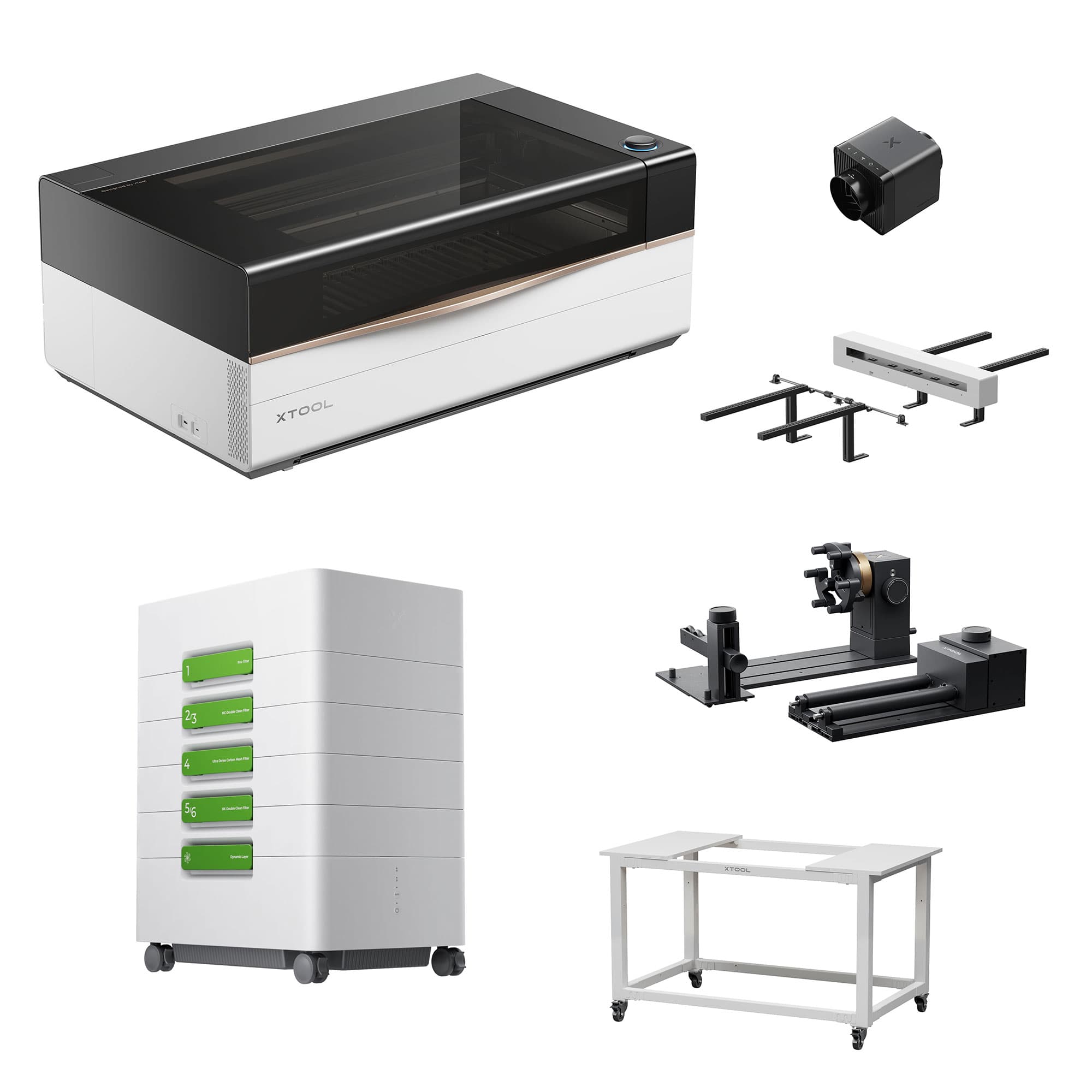 Balíček xTool P3 vše v 1