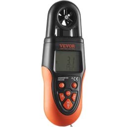 Ruční Bluetooth anemometr, 14℉-140℉, digitální měřič rychlosti větru s LED podsvícením, měří rychlost větru, teplotu větru, proudění vzduchu, ochladzování větrem, pro surfování, drony, létání, vytápění, klimatizaci a klimatizaci - miniatura 5