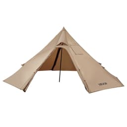 Horký stan pro 2 osoby, přenosný zimní stan Tipi s vařičem, vodotěsné plátěné kempingové stany, lehké 4sezónní přístřešky pro turistiku, rybaření, batůžkářství, velikost S - miniatura 2