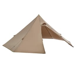 Horký stan pro 2 osoby, přenosný zimní stan Tipi s vařičem, vodotěsné plátěné kempingové stany, lehké 4sezónní přístřešky pro turistiku, rybaření, batůžkářství, velikost S - miniatura 12