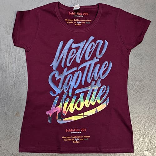 Potisknutelná flexibilní fólie SubliFlex, různé rozměry