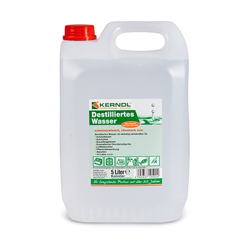 Destilovaná voda, 5litrový kanystr