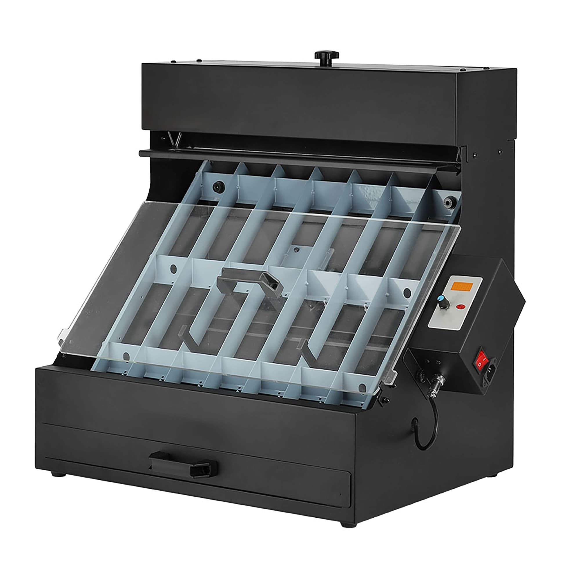 Třepačka DTF pro nanášení tavného lepidla do formátu 40 x 50 cm