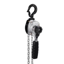 Ruční pákový řetězový kladkostroj, nosnost 1/2T 500KG, pro vysoké zatížení, zdvih 6M, řetěz z legované oceli G80 s dvojitou západkou, mechanická brzda, háky otočné o 360°, pro sklady, stavebnictví a garáže - miniatura 5