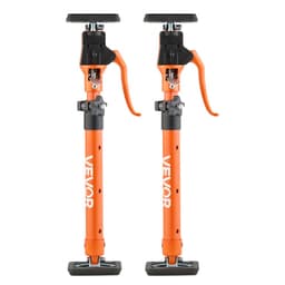 Podpěrná tyč pro zvedák skříněk, sada 2 ks, ocelová teleskopická rychloupínací tyč 48-75 cm, nastavitelný systém třetí ruky s nosností až 100 kg pro instalaci skříněk, zvedání sádrokartonu, nákladové tyče - miniatura 12