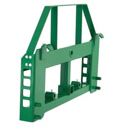 Rám palet pro smykem řízené nakladače, jmenovitá nosnost 1814 kg, vidlice pro palety 115 cm s 50,8mm závěsným uchycením a objímkami, vhodný pro rychloupínací úchyty nakladačů John Deere, pouze rám - miniatura 3