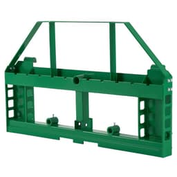 Rám palet pro smykem řízené nakladače, jmenovitá nosnost 1814 kg, vidlice pro palety 115 cm s 50,8mm závěsným uchycením a objímkami, vhodný pro rychloupínací úchyty nakladačů John Deere, pouze rám - miniatura 2