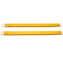 Prodloužení paletových vidlí, délka 1820 mm, šířka 115 mm, vysoce odolné prodloužení vidlí z uhlíkové oceli pro vysokozdvižné vozíky, 1 pár prodloužení vidlí pro vysokozdvižné vozíky, průmyslové příslušenství pro vysokozdvižné vozíky, žluté - miniatura 12