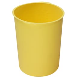 2 ks vložky do kbelíku o objemu 18,9 l na betonovou směs, opakovaně použitelná silikonová vložka do kbelíku na maltu pro tenkovrstvé barvy a míchání epoxidových sítek na beton, vysoce odolná míchačka na spárovací hmotu s rozměry, modrá a žlutá - miniatura 3