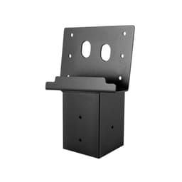 Konzoly pro rolety na jeleny, venkovní konzola pro plošinu 3,6x3,6, vhodná pro dřevo 3,5x3,5 palce / 88,9x88,9 mm, nosnost 2204 liber/1000 kg, ocelové konzole pro výtah pro jelení stoj, lovecké rolety, střelnici, 8 ks - miniatura 4