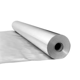 Dvojitá reflexní izolační role, perforovaná tkaná textilie, sálavá bariéra, 0,15 mm 38,1 m x 1,22 m, oboustranná hliníková fólie, tepelně reflexní štít, tepelná izolační role pro okna a střechu karavanu - miniatura 5