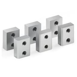 Čepele na řezání výztuže, 6 ks náhradních čepelí pro elektrickou řezačku výztuže 1-1/8 palce 28 mm #9, oboustranná, vysokotvrdá ocel CR12MOV, rychlá a účinná se šrouby a pružnou podložkou. - miniatura 3