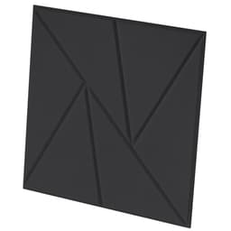 18 kusů akustických panelů se samolepicí fólií, zvukotěsné pěnové panely 11,8 x 11,8 x 0,4 palce, polyesterové vlákno, zvukotěsné stěnové panely s vysokou hustotou, pro domácnost, studio, kancelář, divadlo, černé - miniatura 4