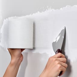 Síťová páska na sádrokarton, 150 mm šířka x 30 m délka, samolepicí sklolaminátová spárovací páska na sádrokarton, 12 rolí, záplata na sádrokarton pro snadnou opravu prasklin v sádrokartonovém stropu, pro dosažení hladkého a rovného povrchu stěny - miniatura 1