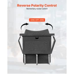 Kolébkový spínač, 6pinový momentový DPDT kolébkový spínač, 3polohový (ZAP)-VYP-(ZAP) přepínač polarity AC 250V/16A 125V/20A pro domácí spotřebiče pro automobily, lodě - miniatura 7