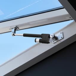 Lineární aktuátor 12 V, zdvih 200 mm, ultra těžký lineární aktuátor 9000 N, krytí IP65, rychlost 5 mm/s, s montážními konzolami pro nádoby s průmyslovými stroji a těžké zdvihací systémy - miniatura 1