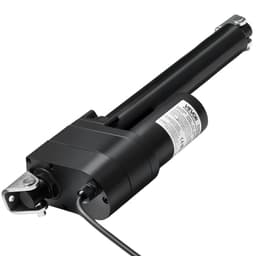 Lineární aktuátor 12 V, zdvih 200 mm, ultra těžký lineární aktuátor 9000 N, krytí IP65, rychlost 5 mm/s, s montážními konzolami pro nádoby s průmyslovými stroji a těžké zdvihací systémy - miniatura 12
