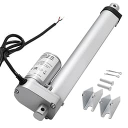 Lineární aktuátor 12V, zdvih 203,2 mm, vysokorychlostní 15 mm/s, lineární aktuátor 1000 N - s krytím IP54 a montážním držákem pro zvedací stůl, polohovací křesla, otvírače oken a dveří - miniatura 2