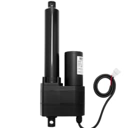 Lineární aktuátor 12 V, zdvih 150 mm, ultra těžký lineární aktuátor 9000 N, krytí IP65, rychlost 5 mm/s, s montážními konzolami pro nádoby s průmyslovými stroji a těžké zdvihací systémy - miniatura 5