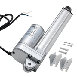 Lineární aktuátor 12 V, zdvih 152,4 mm, vodotěsný lineární aktuátor IP65, 3000 N, rychlost pohybu 5 mm/s, s montážními konzolami pro solární sledovače, průmyslové stroje, otvírače dveří - miniatura 2