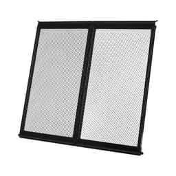 Ochranná síťovina na dveře obytného vozu, mřížka dveří 571,5 x 508 mm, snadná instalace a demontáž, zesílená prodyšná ochranná síťovina, ochrana vstupu do obytného vozu z hliníkové slitiny pro ochranu domácích mazlíčků, černá - miniatura 4