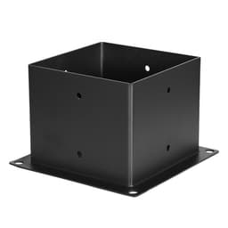 Sada konzolí pro pergolu, 6x6 palců (vnitřní rozměr 142 x 142 mm), 4 ks 3cestných robustních rohových konzolí, sada pro výrobu sloupků pro kutily, snadná instalace, dřevěné trámy pro altány, zahradní pergoly, sruby - miniatura 12