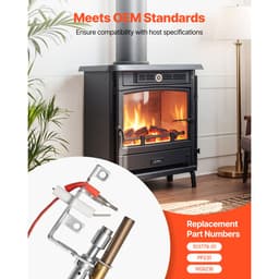Sestava plynového zapalovače, OE 103779-01, PP231, náhrada zapalování zemního plynu NG8218 pro krb, kompatibilní s modely CIVF-25, CIVF-25CF, VFH-33M, VFH-33R, VFH-33T, VFHS-20R, VFSR-16, VFSR-18 - miniatura 14