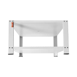Podstavec na prádlo s úložnou policí, 711D x 711Š x 406V mm, univerzální podstavec pro pračku a sušičku s nosností 299 kg, odolný ocelový multifunkční podstavec pro pračku - miniatura 26