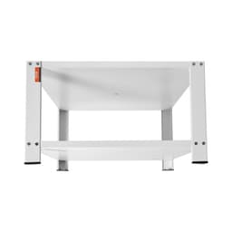 Podstavec na prádlo s úložnou policí, 711D x 711Š x 406V mm, univerzální podstavec pro pračku a sušičku s nosností 299 kg, odolný ocelový multifunkční podstavec pro pračku - miniatura 35