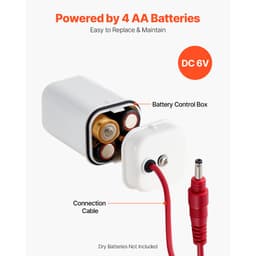 Bezdotyková umyvadlová baterie, automatická baterie s čidlem pohybu na toaletu, nastavitelná handsfree baterie pro studenou a teplou vodu s jednou rukojetí, na baterie pro trubku 9,5 mm, kartáčovaný niklový stříbro - miniatura 19