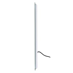 LED koupelnové zrcadlo, 50 x 70 cm LED koupelnové zrcadlo s předním a zadním podsvícením, zrcadlo s paměťovou funkcí a světly proti zamlžování, plynule stmívatelné koupelnové zrcadlo ve 3 barvách, nástěnné - miniatura 15