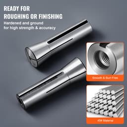 13dílná sada přesných kleštin R8, 1/8" - 7/8", kleštinový upínač pro frézky 45# 0,0012"/30μm TIR s 13 označenými úložnými boxy, pro frézky, vrtačky, vyvrtávačky, obráběcí centra - miniatura 8