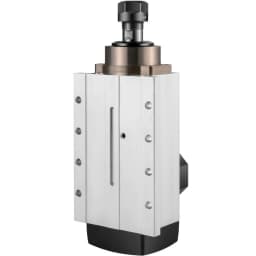 Vzduchem chlazený vřetenový motor 2,2 kW CNC vřetenový motor 220 V čtvercový vzduchem chlazený vřetenový motor ER20 kleština 24 000 ot./min CNC vřeteno 6 A vřetenový motor 400 Hz pro CNC router, gravírovací a frézovací stroj - miniatura 5