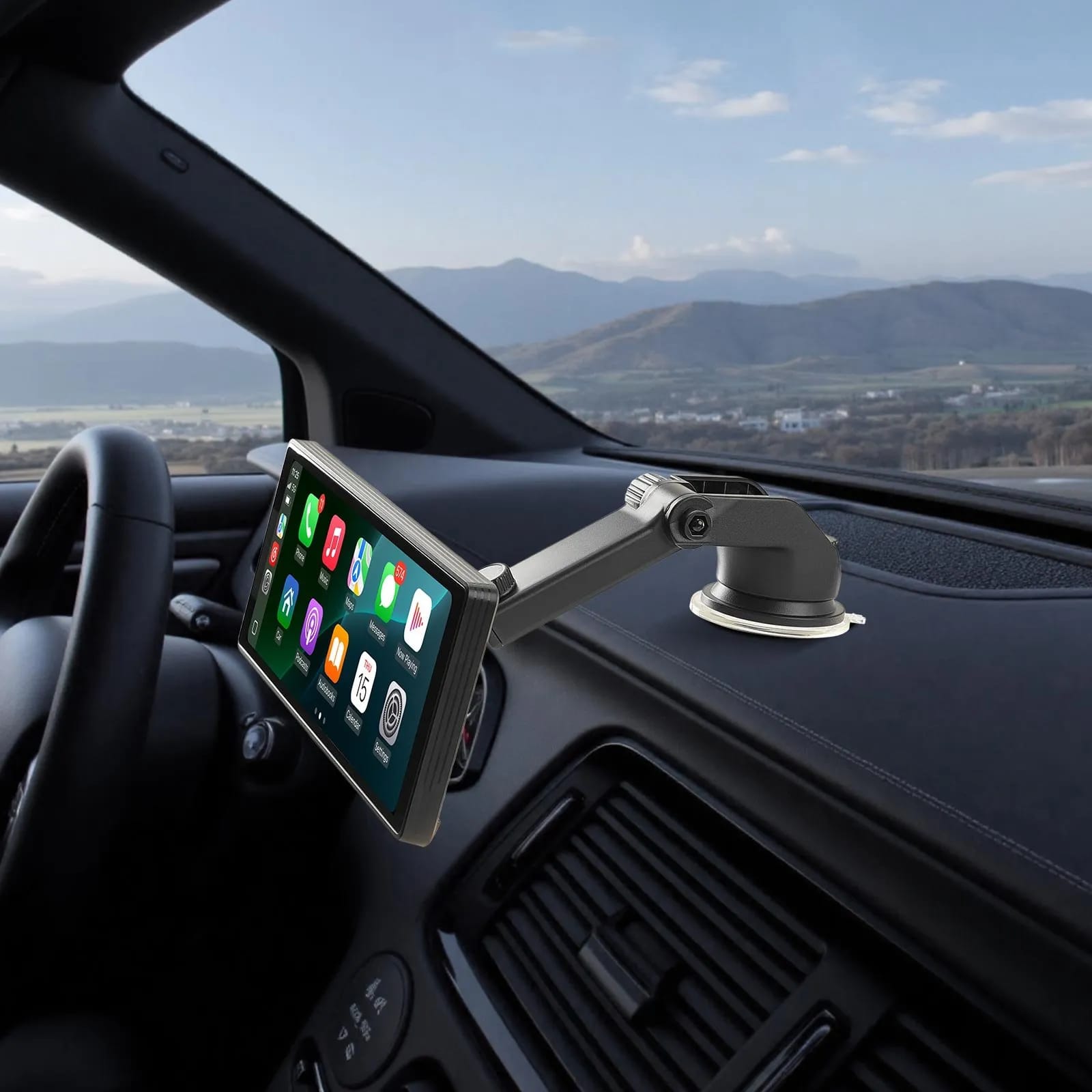 Autorádio s dotykovým displejem CarPlay 10 pro Apple a Android Auto, Bluetooth
